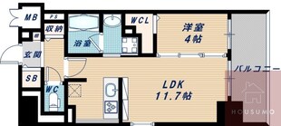 ラヴィベール江坂の物件間取画像